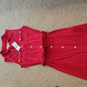 💕💕 NWT Maxi Michael Kors P/L Res Dress💕💕